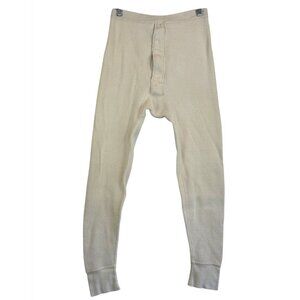 Vintage Millitary Issue Lally Thermal Long Johns Waffle Knit Style Mens 31-34 Co